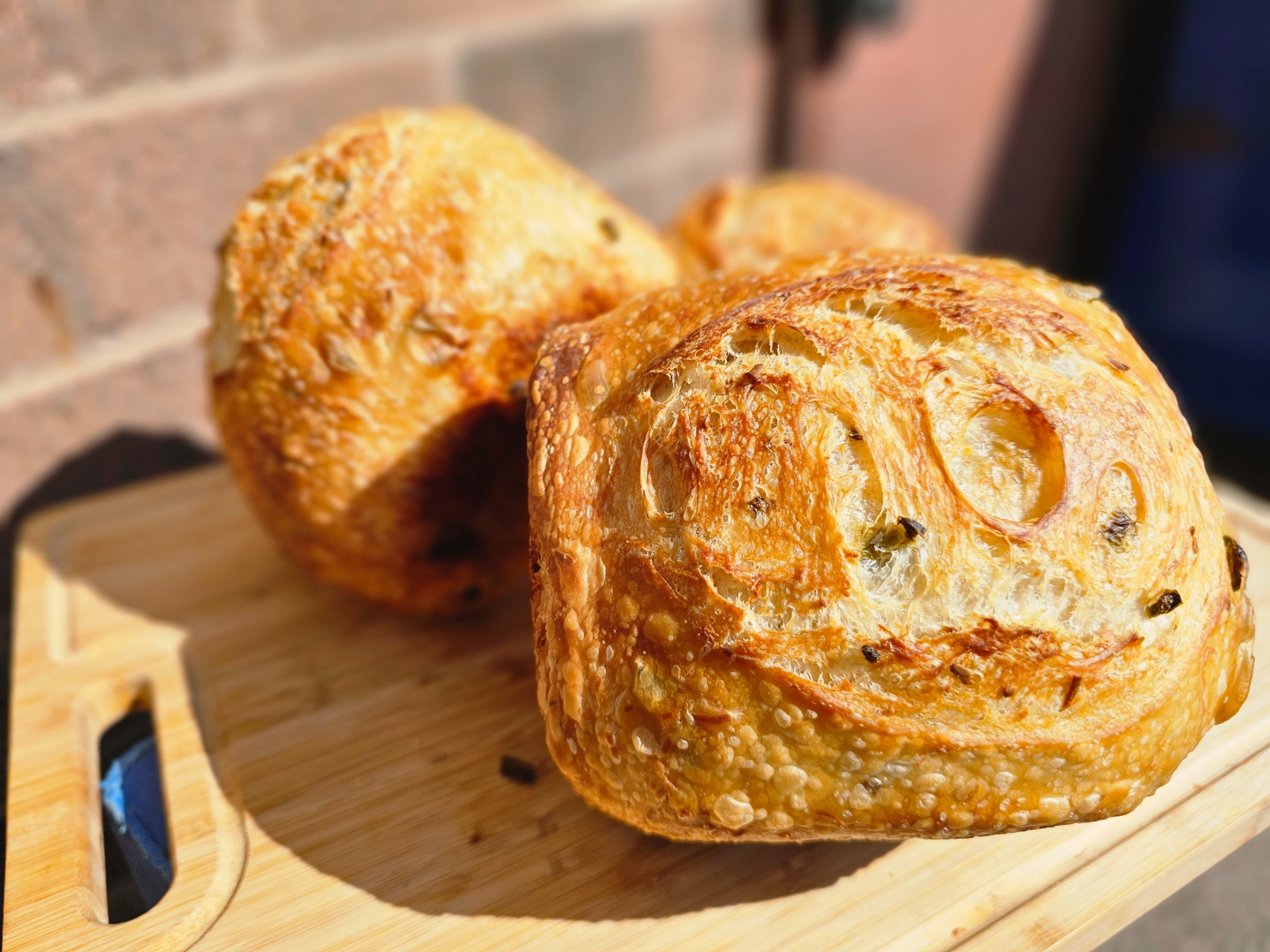Jalapeno Cheddar Sourdough Loaf