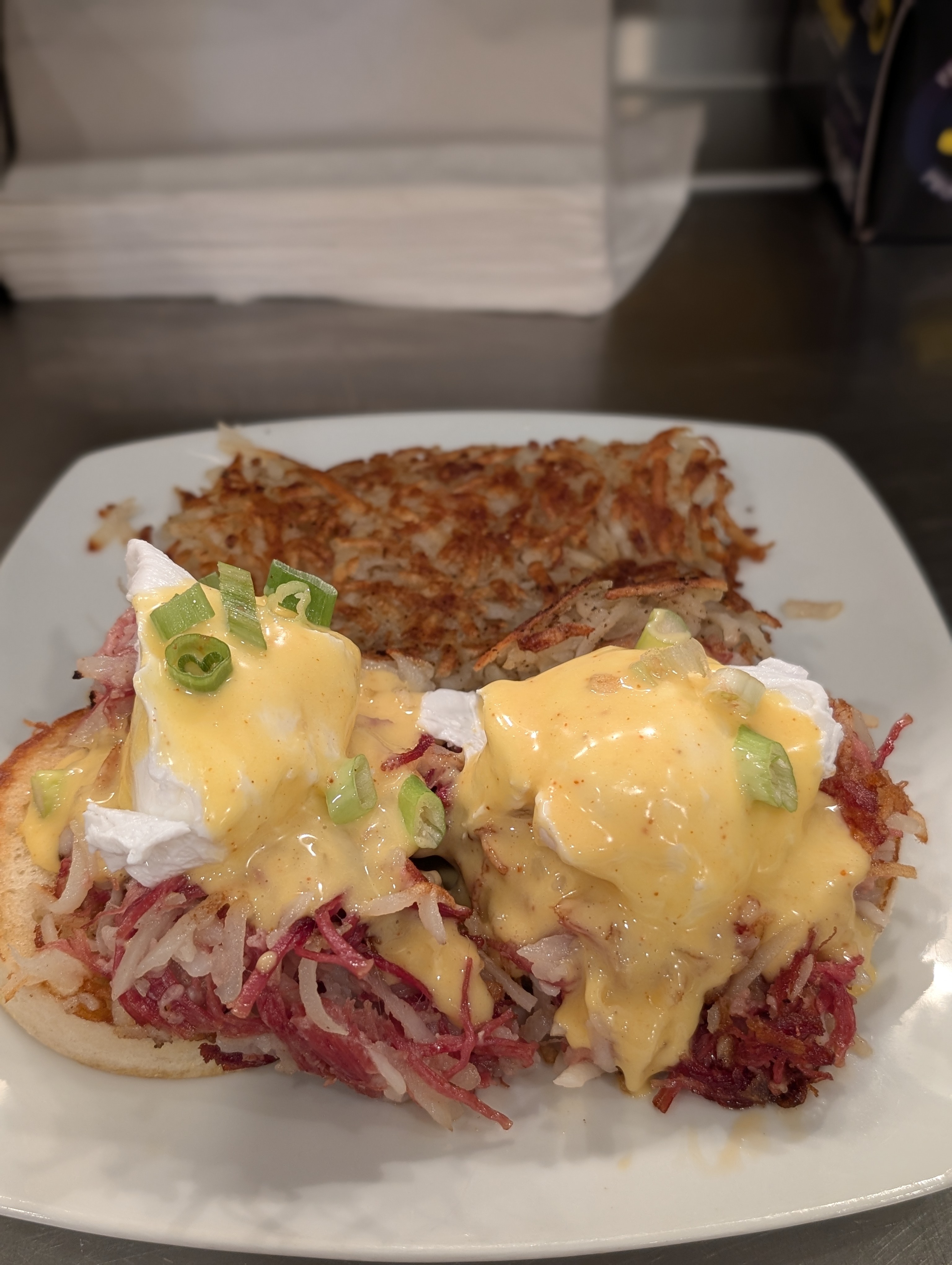 Corned Beef Hash Benny