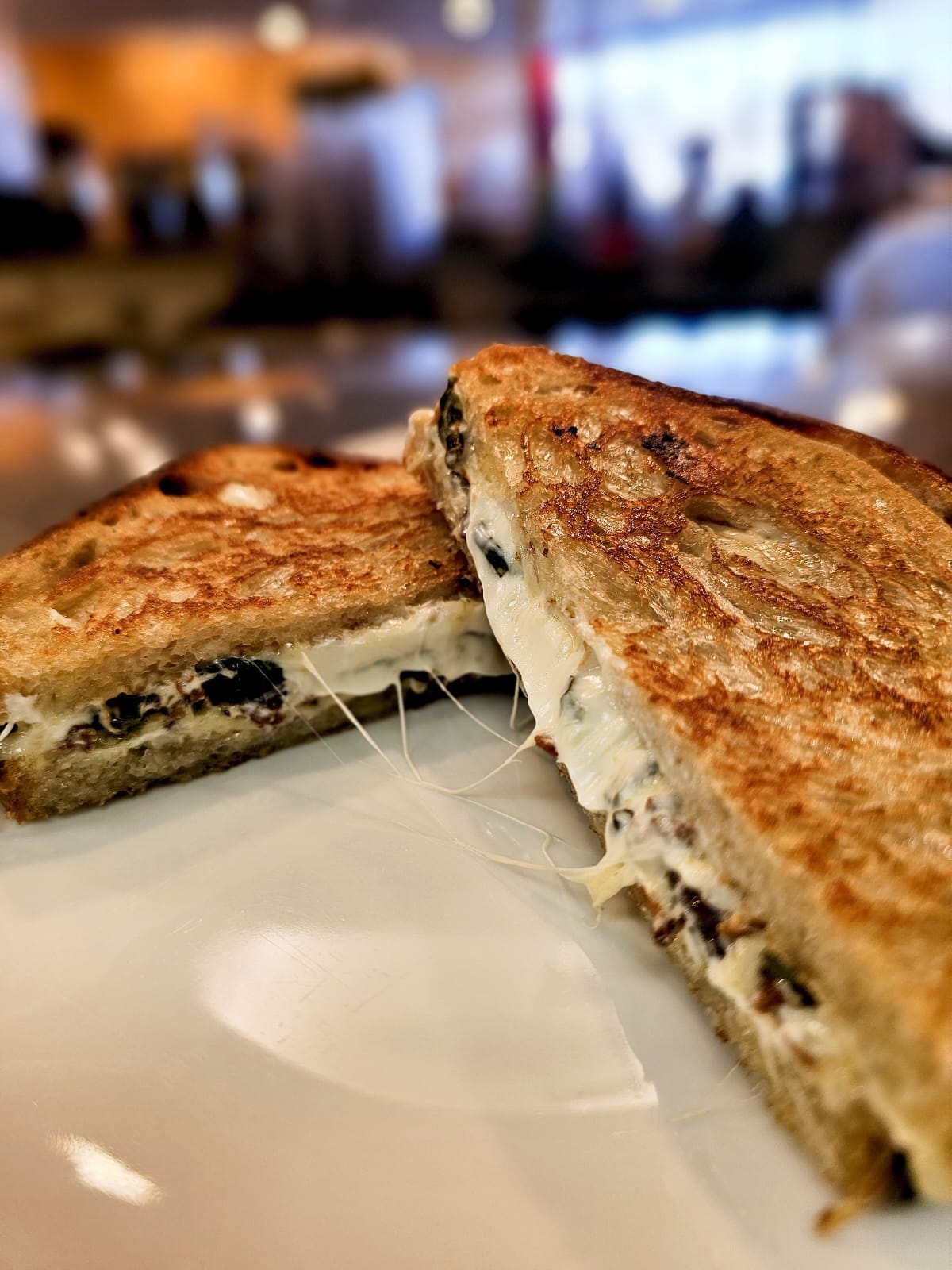 Jalapeño Popper Melt sandwich